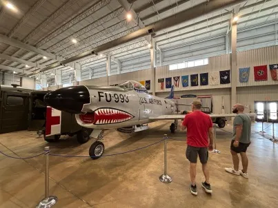 I wasn't sure what this was at first, but after looking around online, I think this is an F-86L Sabre